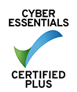 Cyber essentials certified plus badge.